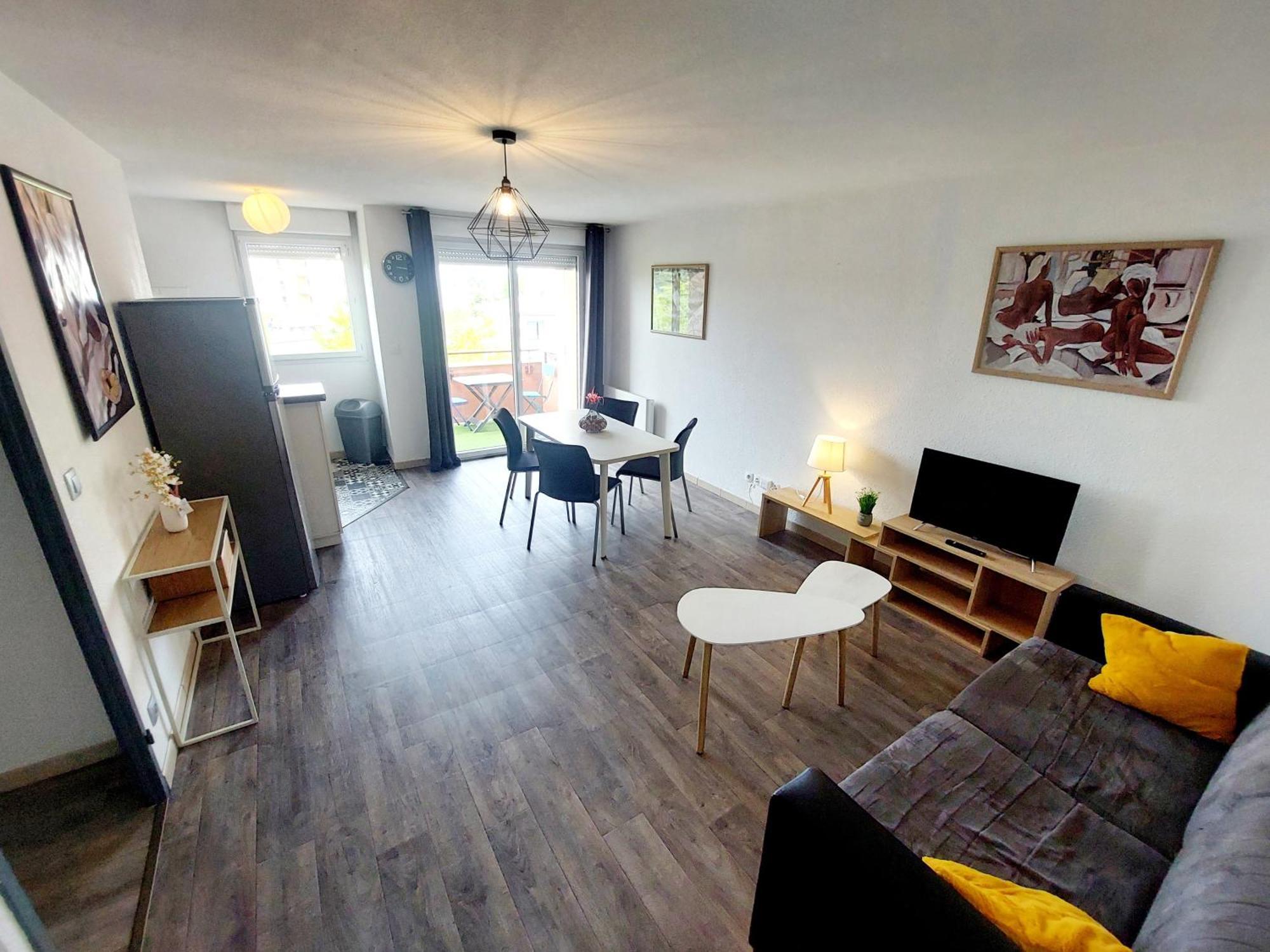 شقة Le Montauriol - Logement Avec Terrasse - Piscine -Tennis - Place De Parking Privee مونْتوبا المظهر الخارجي الصورة